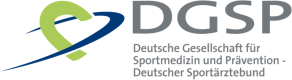 Logo der Deutschen Gesellschaft für Sportmedizin und Prävention